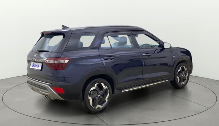 2023 Hyundai ALCAZAR  SIGNATURE (O) DCT 1.5 PETROL 7STR, Petrol, Automatic, 36,279 km, Right Back Diagonal