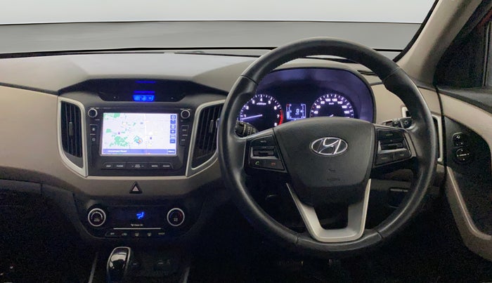 2017 Hyundai Creta SX PLUS AT 1.6 PETROL, Petrol, Automatic, 61,009 km, Steering Wheel Close Up