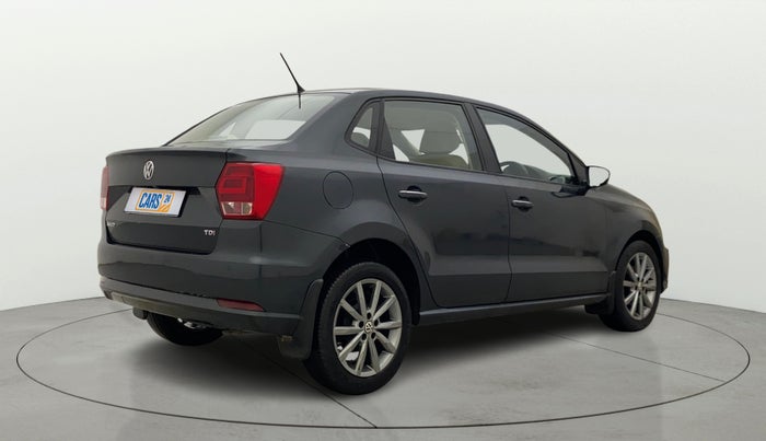 2019 Volkswagen Ameo HIGHLINE PLUS 1.5L AT 16 ALLOY, Diesel, Automatic, 59,455 km, Right Back Diagonal
