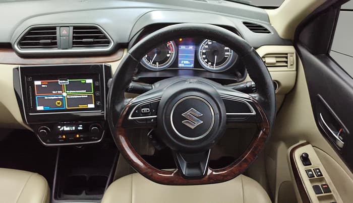 2018 Maruti Dzire ZXI PLUS, Petrol, Manual, 87,095 km, Steering Wheel Close Up