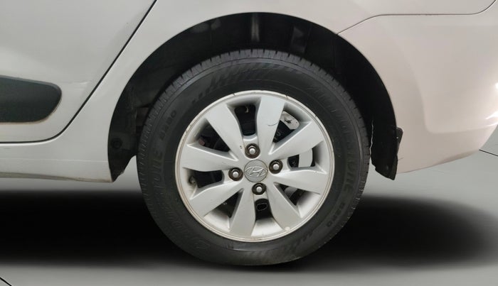 2014 Hyundai Xcent S (O) 1.2, Petrol, Manual, 1,03,307 km, Left Rear Wheel