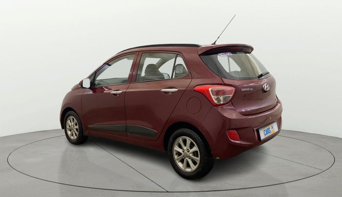 2015 Hyundai Grand i10 ASTA AT 1.2 KAPPA VTVT, Petrol, Automatic, 27,277 km, Left Back Diagonal