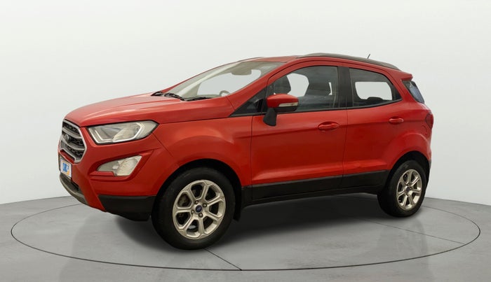 2018 Ford Ecosport TITANIUM + 1.5L PETROL AT, Petrol, Automatic, 50,718 km, Left Front Diagonal