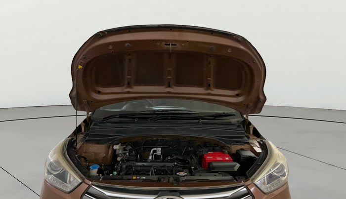 2017 Hyundai Creta SX PLUS AT 1.6 PETROL, Petrol, Automatic, 80,375 km, Open Bonet