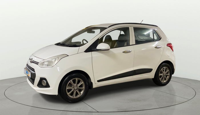 2015 Hyundai Grand i10 ASTA 1.2 KAPPA VTVT, CNG, Manual, 78,834 km, Left Front Diagonal