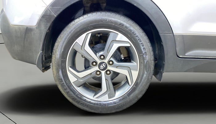 2018 Hyundai Creta SX AT 1.6 PETROL, Petrol, Automatic, 52,652 km, Right Rear Wheel