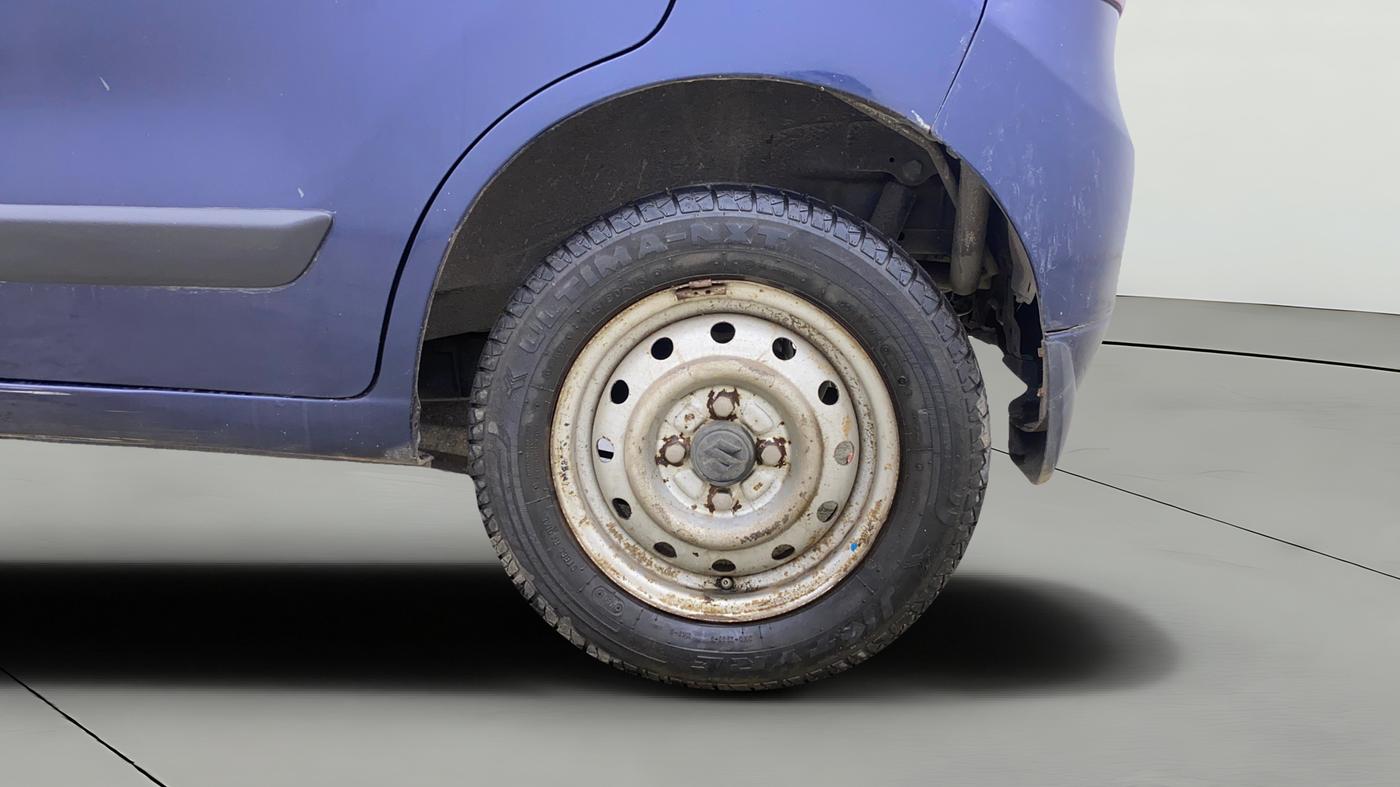 2018 Maruti Wagon R 1.0 LXI CNG, CNG, Manual, 29,874 km, Left Rear Wheel