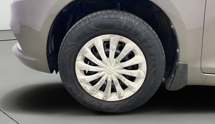 2015 Maruti Swift Dzire VXI, Petrol, Manual, 98,389 km, Left Front Wheel