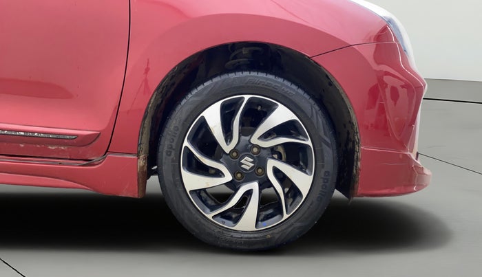 2021 Maruti Baleno ZETA CVT PETROL 1.2, Petrol, Automatic, 24,118 km, Right Front Wheel