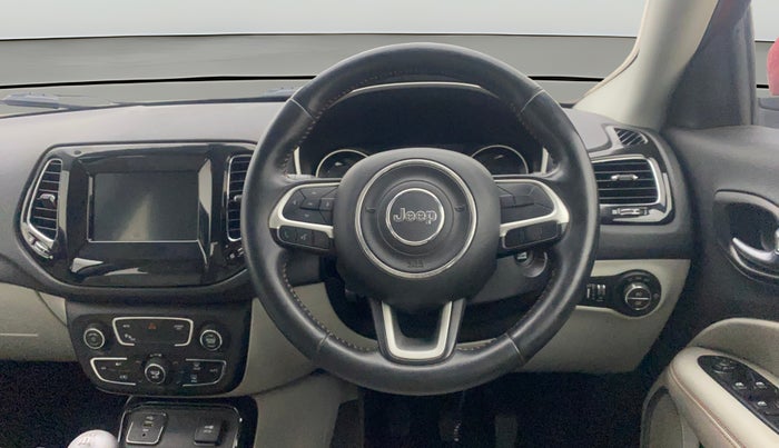 2018 Jeep Compass LIMITED (O) 2.0 DIESEL, Diesel, Manual, 1,46,205 km, Steering Wheel Close Up