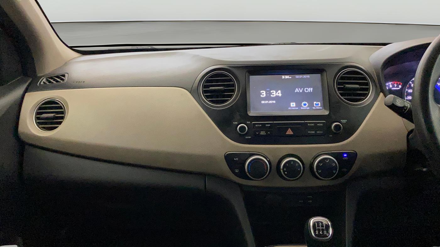 2017 Hyundai Grand i10 SPORTZ (O) 1.2 KAPPA VTVT, Petrol, Manual, 87,078 km, Air Conditioner