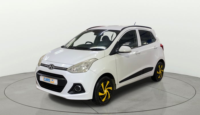 2016 Hyundai Grand i10 SPORTZ 1.2 KAPPA VTVT, Petrol, Manual, 94,743 km, Left Front Diagonal