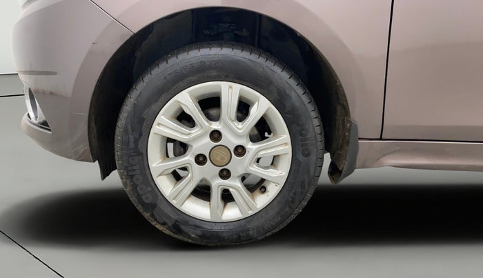 2018 Tata Tiago XZ PETROL, Petrol, Manual, 75,228 km, Left Front Wheel
