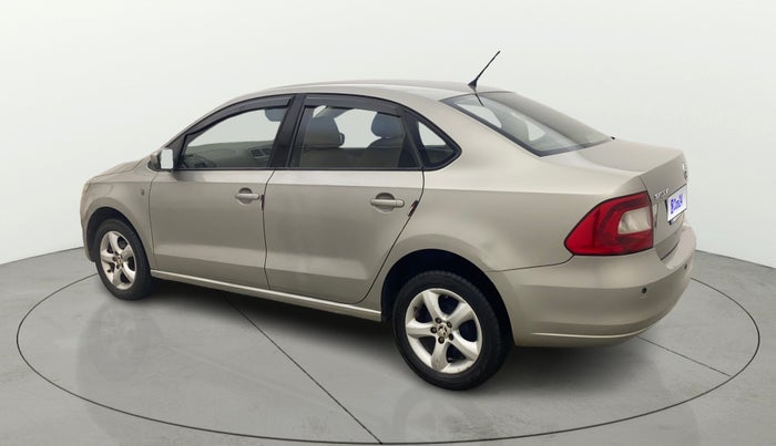 2014 Skoda Rapid ELEGANCE 1.6 MPI AT, Petrol, Automatic, 77,700 km, Left Back Diagonal