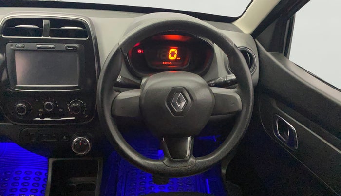 2018 Renault Kwid RXT 1.0 AMT, Petrol, Automatic, 56,942 km, Steering Wheel Close Up