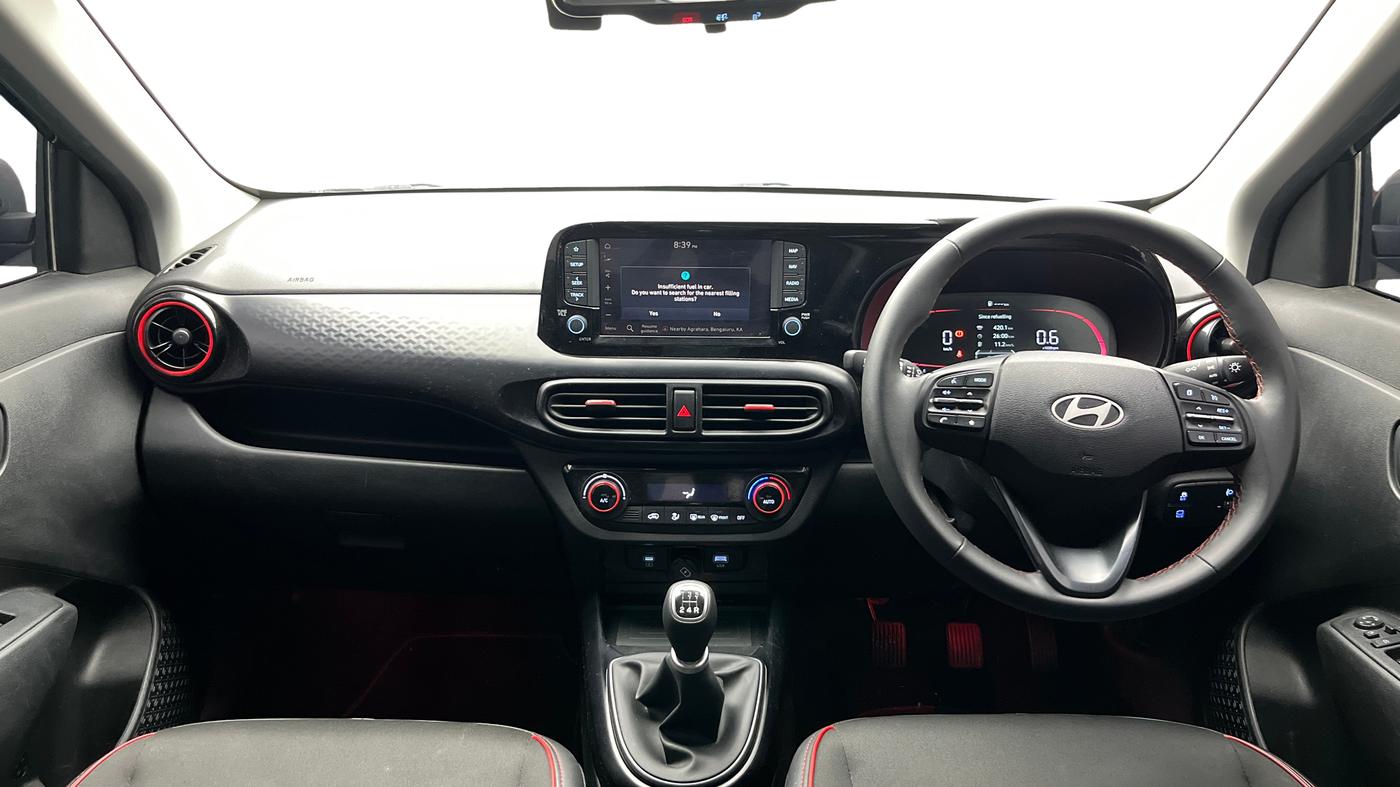 2024 Hyundai EXTER SX (O) Connect 1.2 MT Knight Edition Dual Tone, Petrol, Manual, 12,714 km, Dashboard