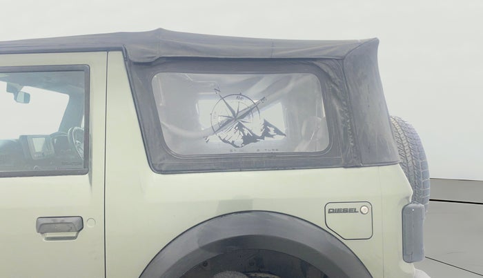 2021 Mahindra Thar LX D 4WD AT CONVERTIBLE, Diesel, Automatic, 99,439 km, LHS Rear Door