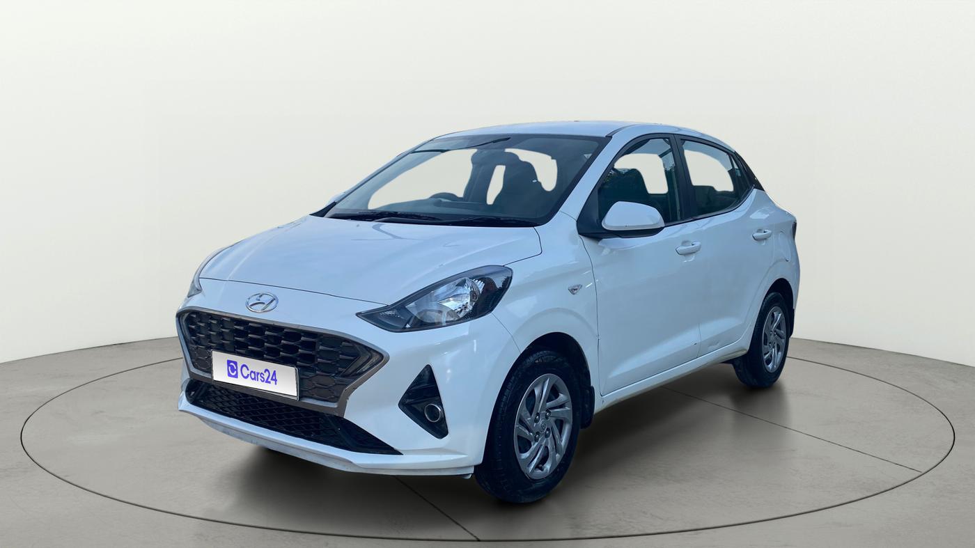 2020 Hyundai AURA S 1.2, Petrol, Manual, 36,894 km, Left Front Diagonal