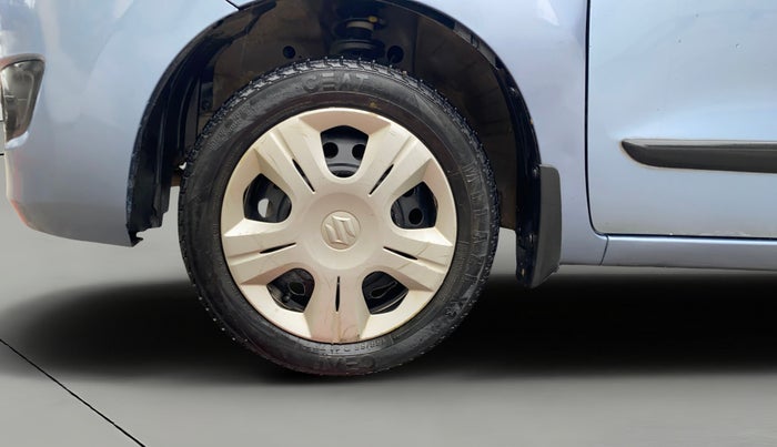 2017 Maruti Wagon R 1.0 VXI, Petrol, Manual, 63,415 km, Left Front Wheel
