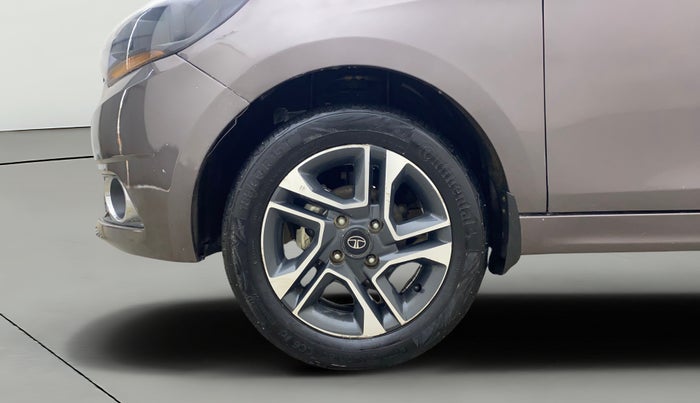 2017 Tata TIGOR XZ (O) PETROL, Petrol, Manual, 65,281 km, Left Front Wheel