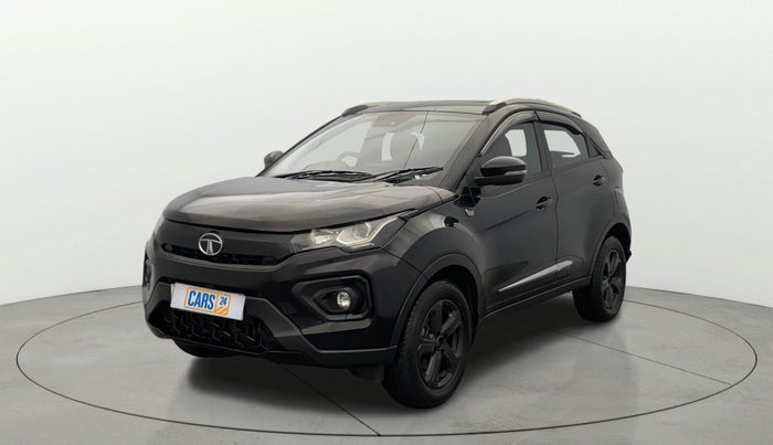 2021 Tata NEXON XZ PLUS (O) PETROL DARK EDITION, Petrol, Manual, 1,22,091 km, Left Front Diagonal