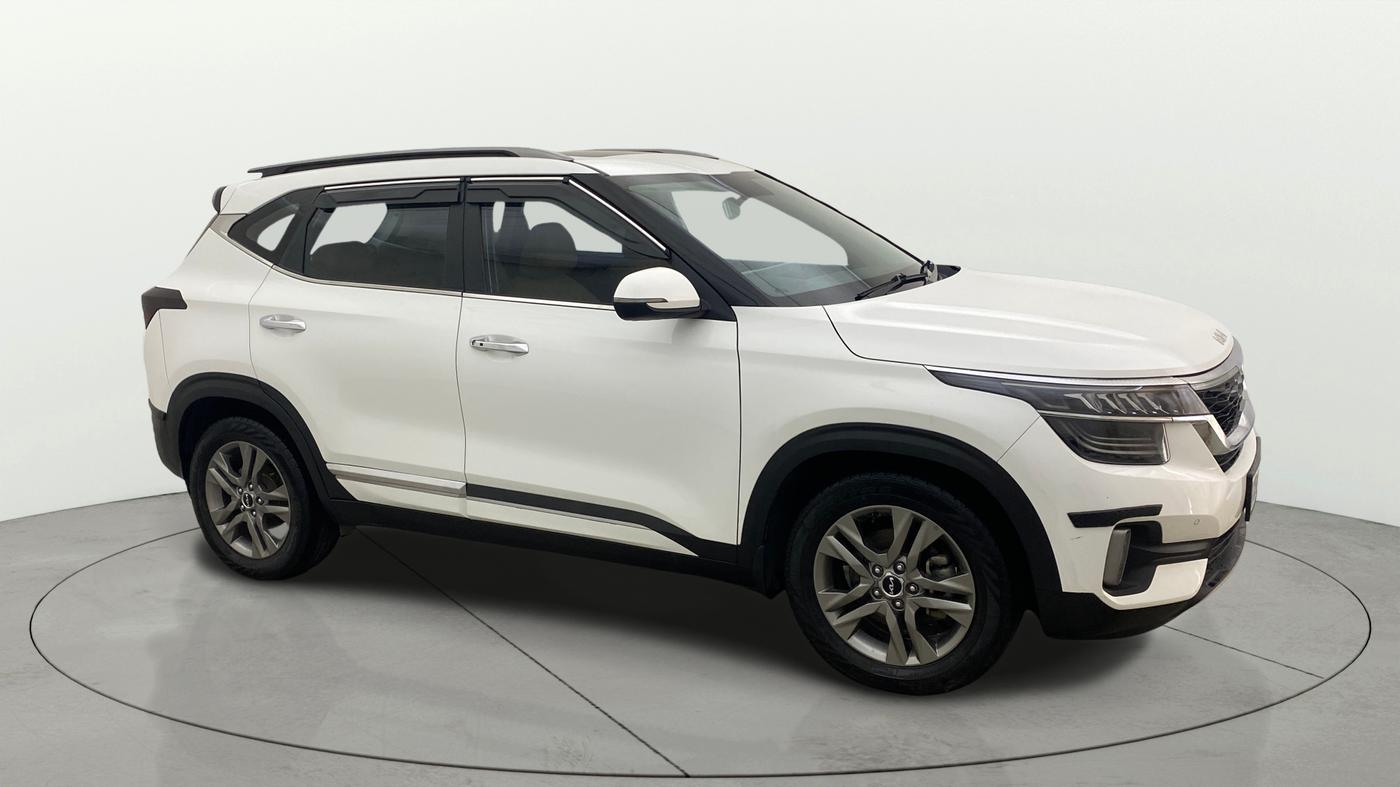 2022 KIA SELTOS HTX PLUS 1.5 DIESEL, Diesel, Manual, 1,36,574 km, Right Front Diagonal