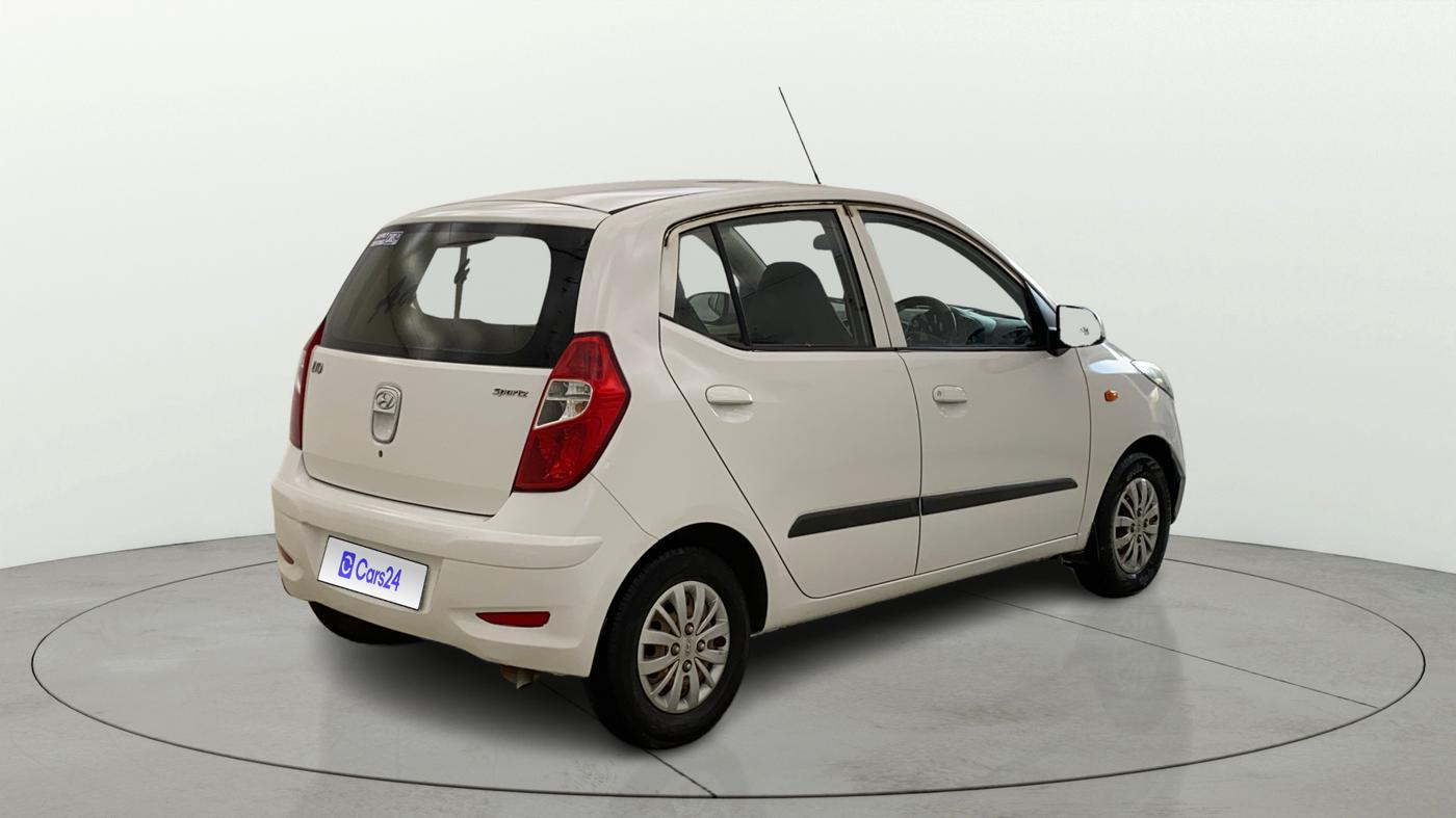 2014 Hyundai i10 SPORTZ 1.1, Petrol, Manual, 96,933 km, Right Back Diagonal