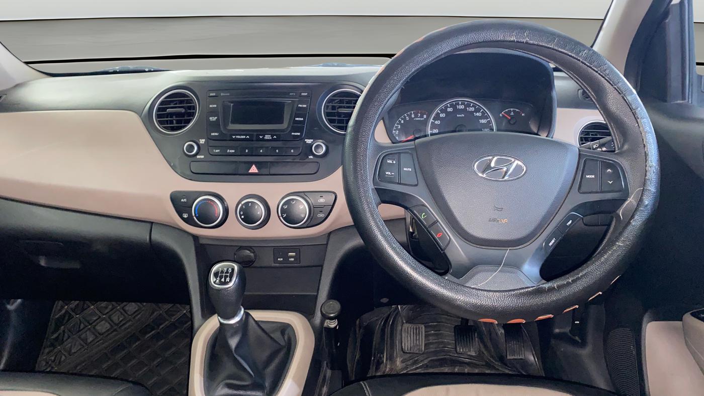 2016 Hyundai Grand i10 SPORTZ 1.2 KAPPA VTVT, Petrol, Manual, 77,715 km, Steering Wheel Close Up