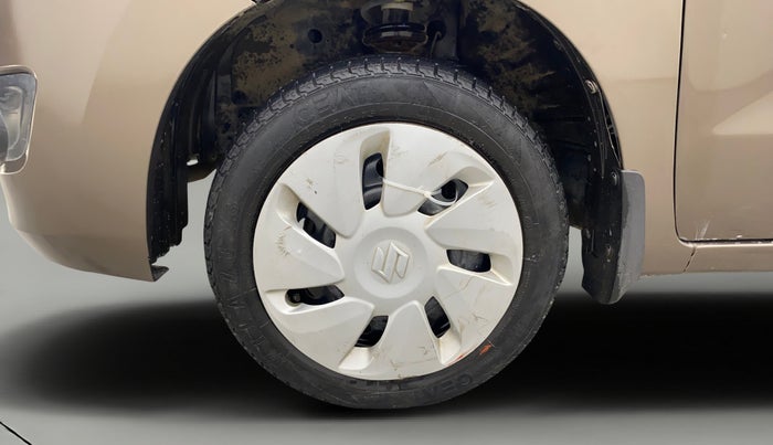 2015 Maruti Wagon R 1.0 VXI AMT, Petrol, Automatic, 39,617 km, Left Front Wheel