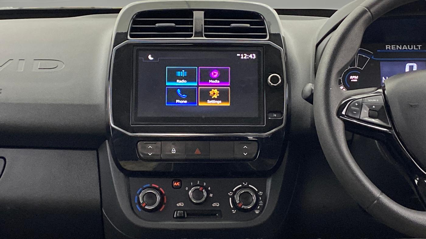 2023 Renault Kwid RXT 1.0 AMT, Petrol, Automatic, 7,014 km, Air Conditioner