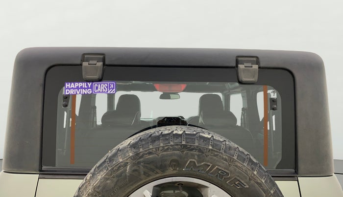 2022 Mahindra Thar LX D AT 4WD HT, Diesel, Automatic, 85,305 km, Rear Windshield