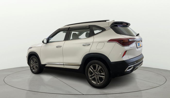 2021 KIA SELTOS HTX IVT 1.5 PETROL, Petrol, Automatic, 82,069 km, Left Back Diagonal