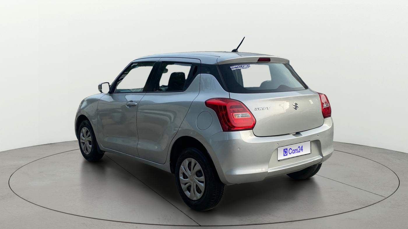 2020 Maruti Swift VXI AMT, Petrol, Automatic, 1,08,093 km, Left Back Diagonal