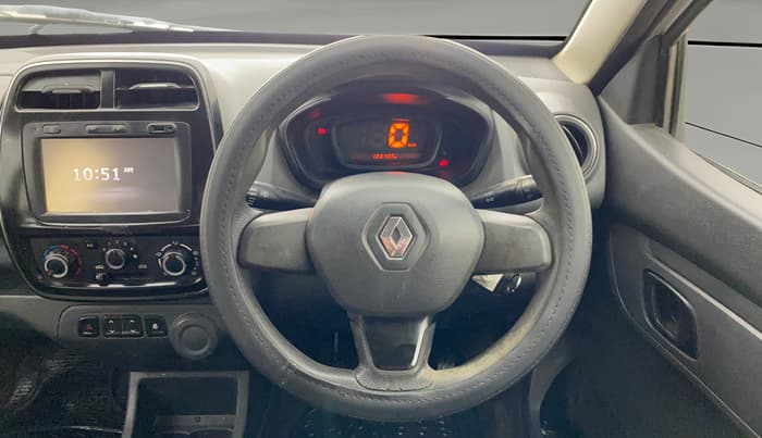 2016 Renault Kwid RXT 0.8, Petrol, Manual, 1,23,083 km, Steering Wheel Close Up