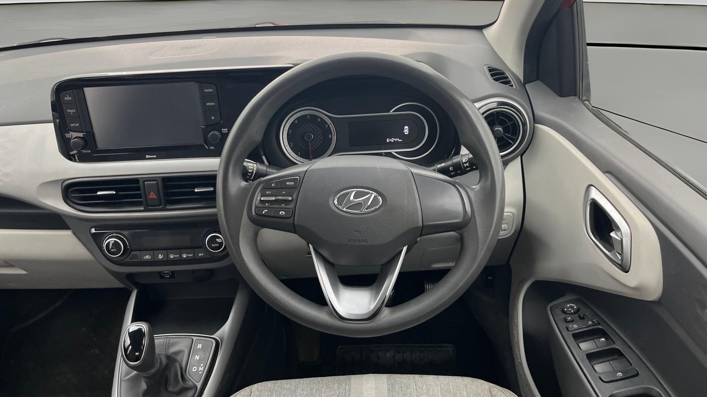 2020 Hyundai GRAND I10 NIOS SPORTZ AMT 1.2 KAPPA VTVT, Petrol, Automatic, 64,243 km, Steering Wheel Close Up