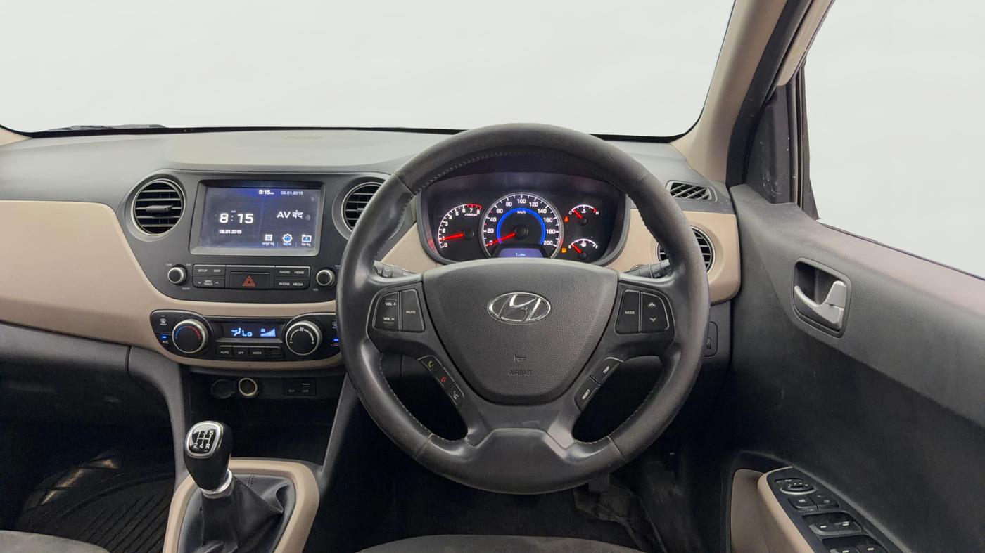 2018 Hyundai Grand i10 ASTA 1.2 KAPPA VTVT, Petrol, Manual, 97,535 km, Steering Wheel Close Up