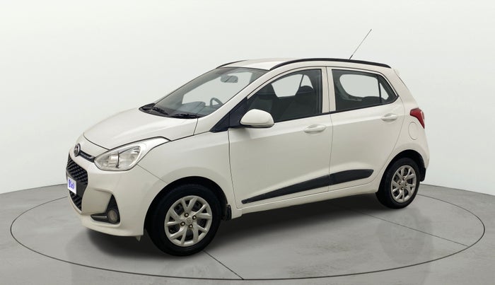 2018 Hyundai Grand i10 SPORTZ 1.2 KAPPA VTVT, Petrol, Manual, 52,665 km, Left Front Diagonal