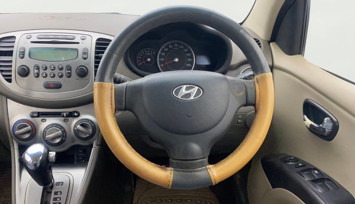 2012 Hyundai i10 SPORTZ 1.2 AT, Petrol, Automatic, 87,337 km, Steering Wheel Close Up