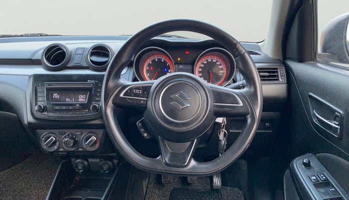 2020 Maruti Swift VXI, Petrol, Manual, 37,611 km, Steering Wheel Close Up