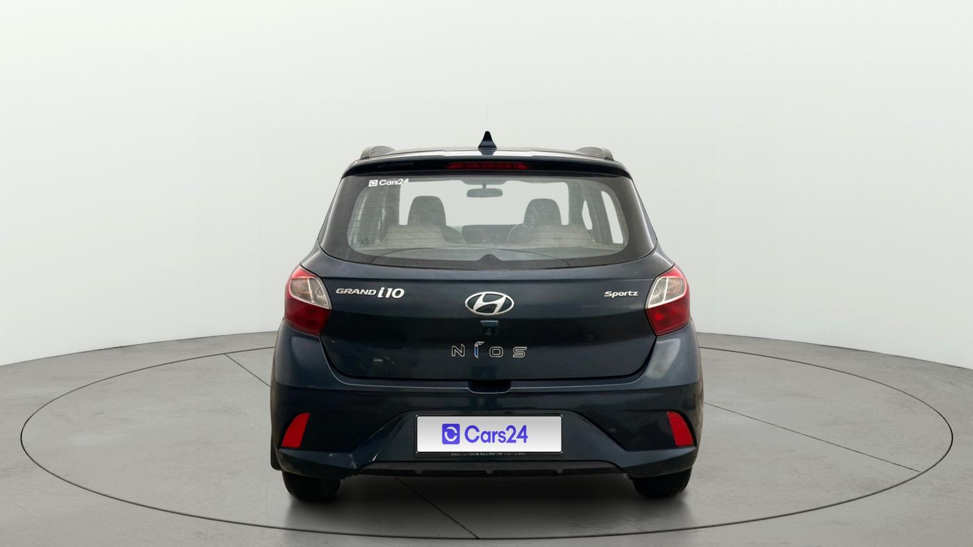 2021 Hyundai GRAND I10 NIOS SPORTZ AMT 1.2 KAPPA VTVT, Petrol, Automatic, 33,550 km, Back/Rear