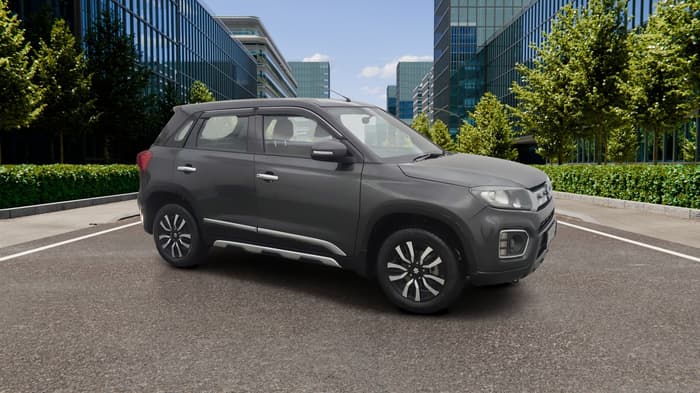 2021 Maruti Vitara Brezza LXI, Petrol, Manual, 45,990 km, Right Front Diagonal