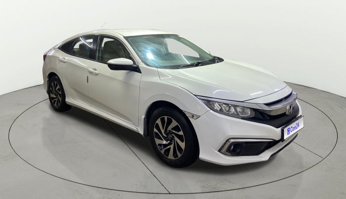 2019 Honda Civic 1.8L I-VTEC V CVT, Petrol, Automatic, 1,09,337 km, Right Front Diagonal