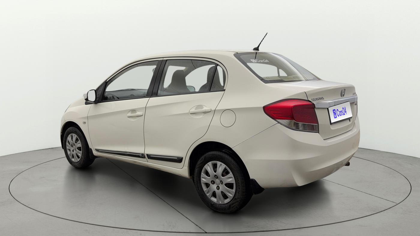 2014 Honda Amaze 1.2L I-VTEC S, Petrol, Manual, 95,687 km, Left Back Diagonal