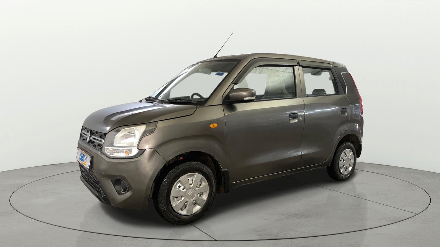 2019 Maruti New Wagon-R LXI CNG 1.0, CNG, Manual, 87,896 km, Left Front Diagonal