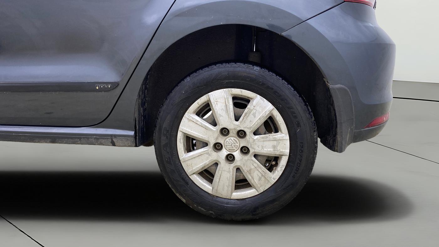 2015 Volkswagen Polo TRENDLINE 1.2L PETROL, Petrol, Manual, 56,382 km, Left Rear Wheel