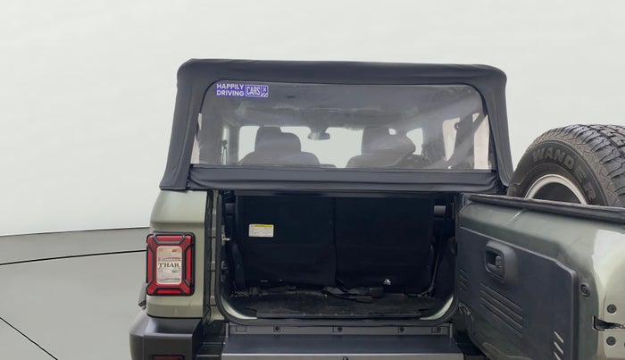 2021 Mahindra Thar LX  P 4WD AT CONVERTIBLE, Petrol, Automatic, 25,056 km, Boot Door Open