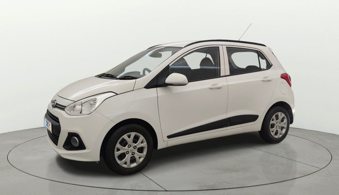 2015 Hyundai Grand i10 SPORTZ 1.2 KAPPA VTVT, Petrol, Manual, 42,040 km, Left Front Diagonal