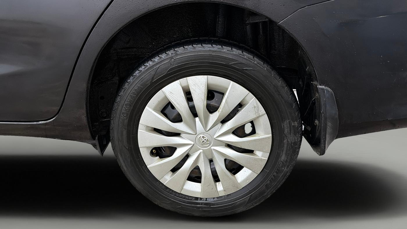 2018 Toyota YARIS G CVT, Petrol, Automatic, 1,09,066 km, Left Rear Wheel