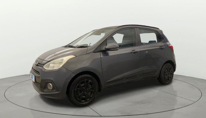 2015 Hyundai Grand i10 SPORTZ 1.2 KAPPA VTVT, Petrol, Manual, 73,497 km, Left Front Diagonal