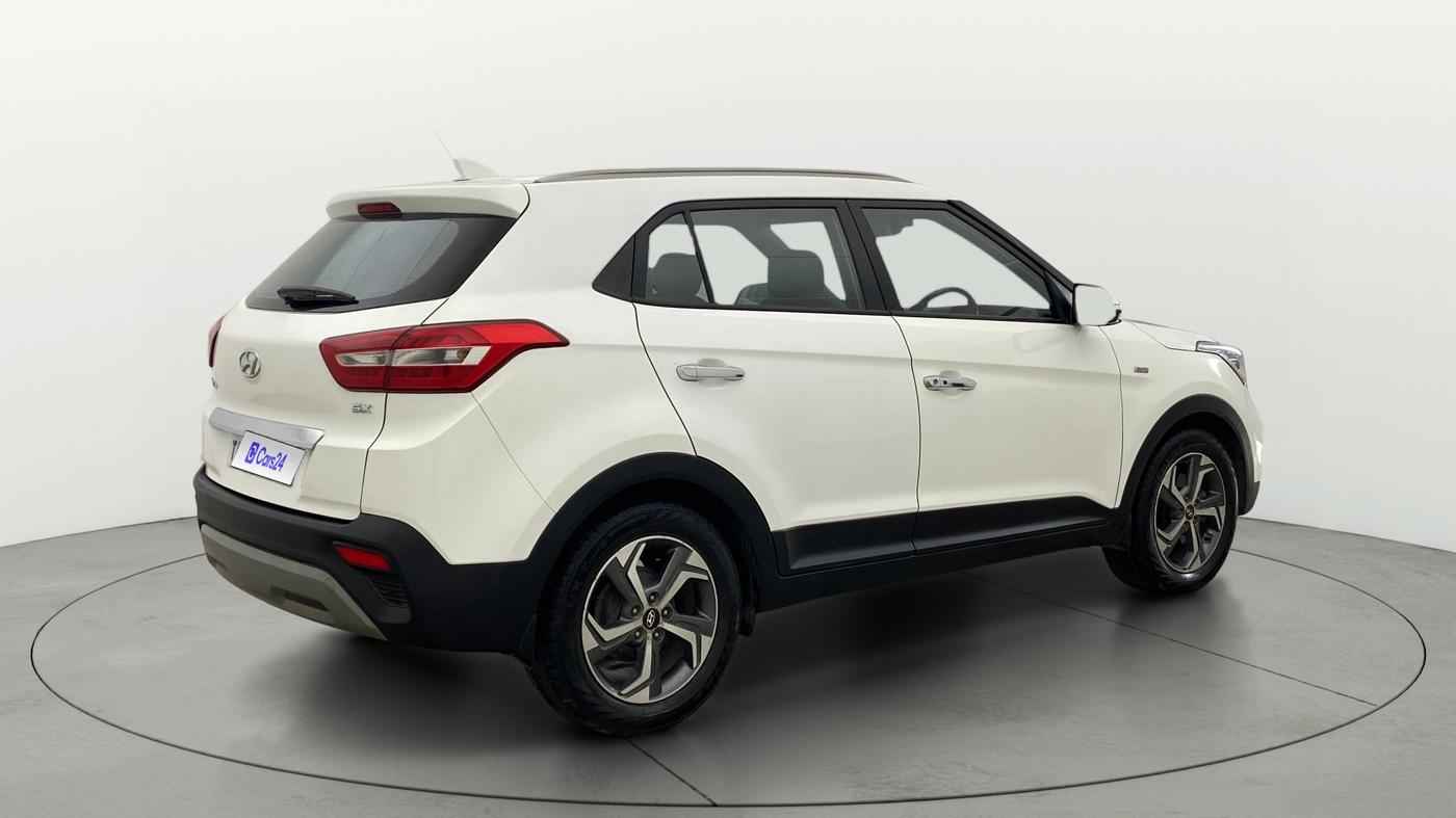 2019 Hyundai Creta SX AT 1.6 PETROL, Petrol, Automatic, 95,079 km, Right Back Diagonal